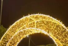 Moradores elogiam decoração de Natal em Apuarema: “A mais linda da história”